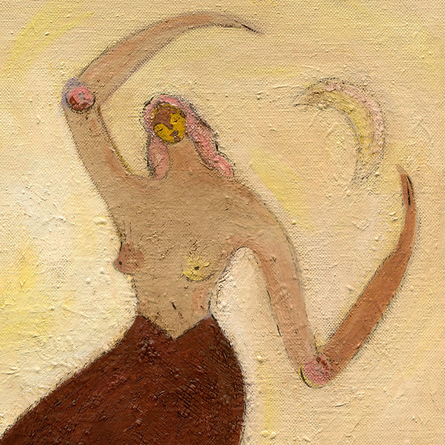 Mermaid And The Crescent Moon