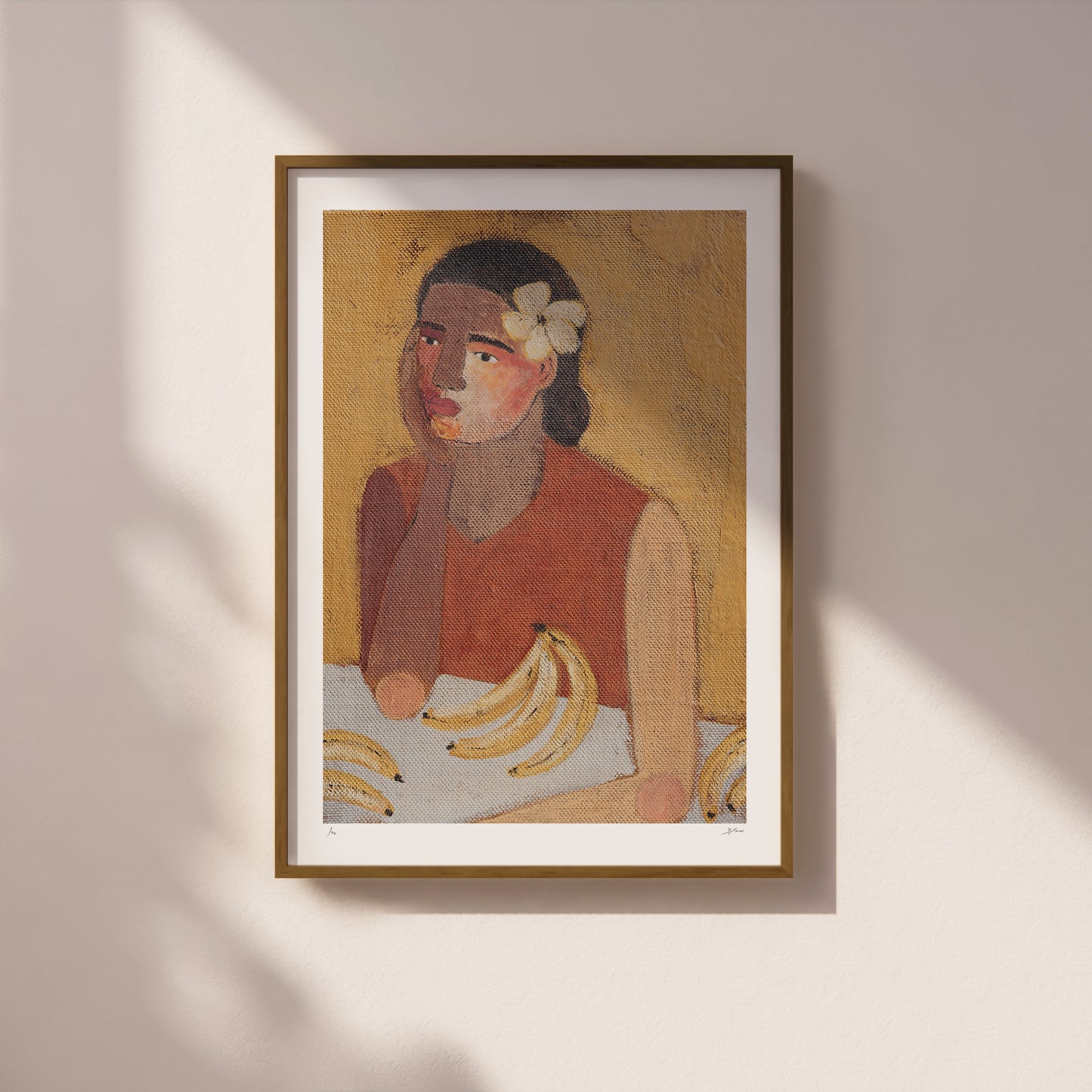 Woman At The Fruit Stand 1