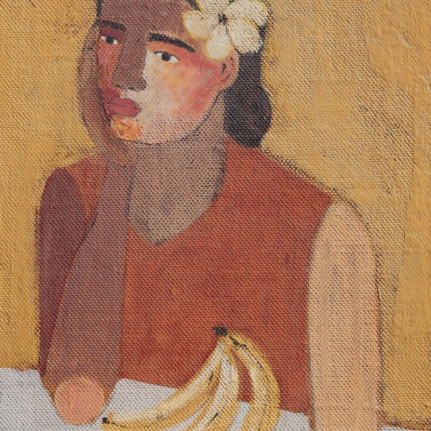 Woman At The Fruit Stand 1