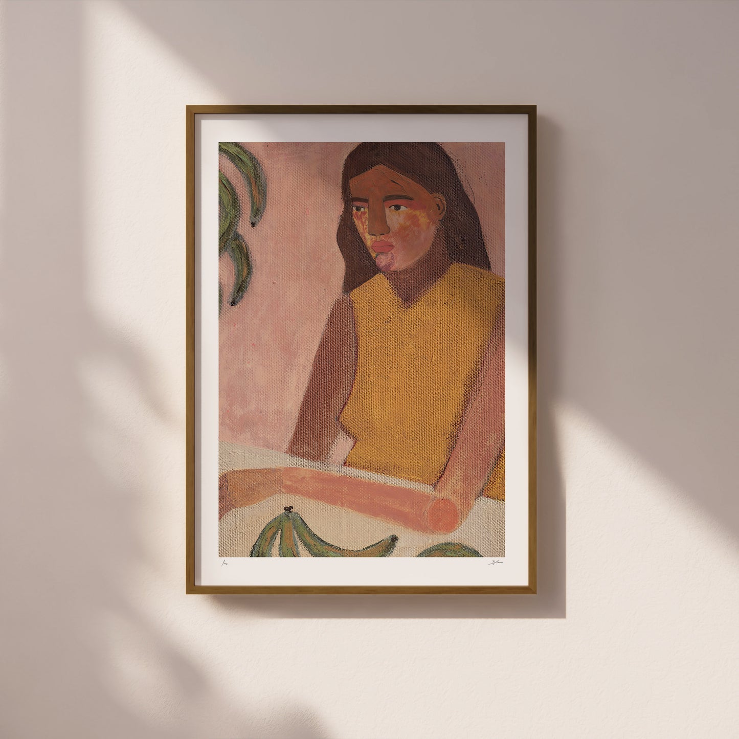 Woman With The Green Bananas