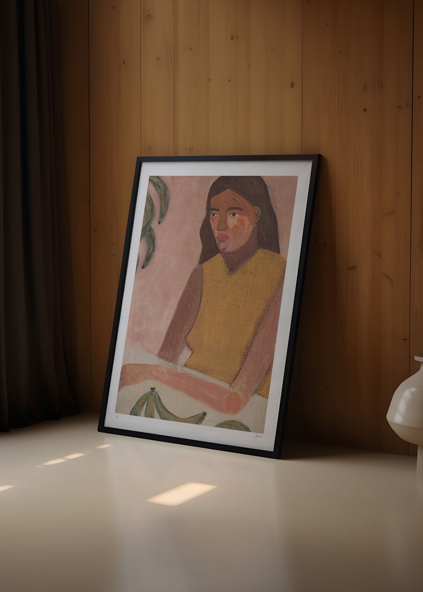 Woman With The Green Bananas