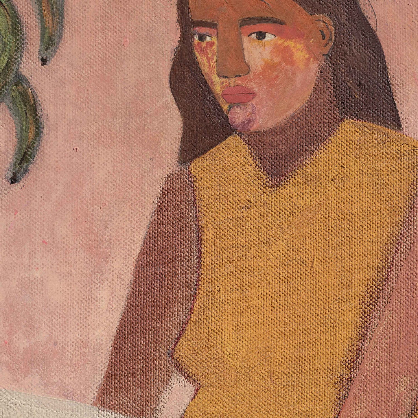 Woman With The Green Bananas